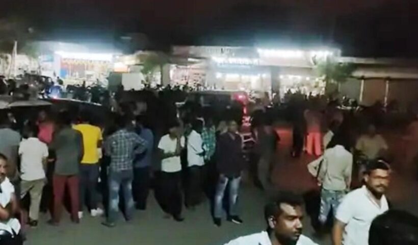 Demand of the crowd - hand over the coward murderers