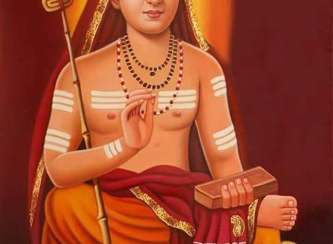 आदि शंकराचार्य, प्रमुख हिन्दू धर्मशास्त्री और वेदान्त के प्रणेता Adi Shankaracharya, prominent Hindu theologian and Acharya of Vedanta