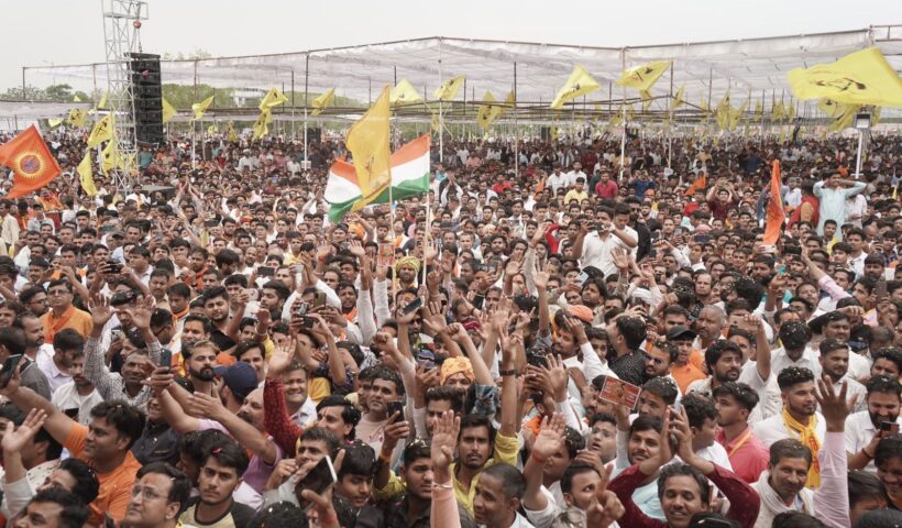 Brahmin mahapanchayat organized 9 to 10 lakh reached Tiwadi