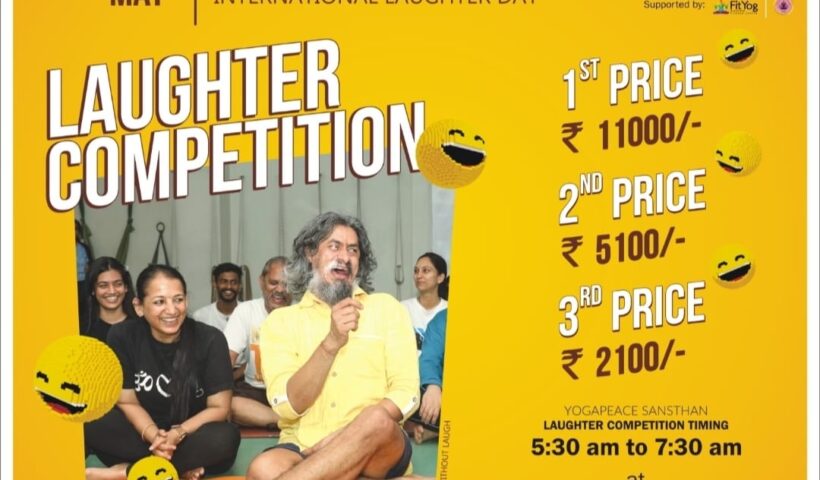 Mayor released World Laughter Day poster