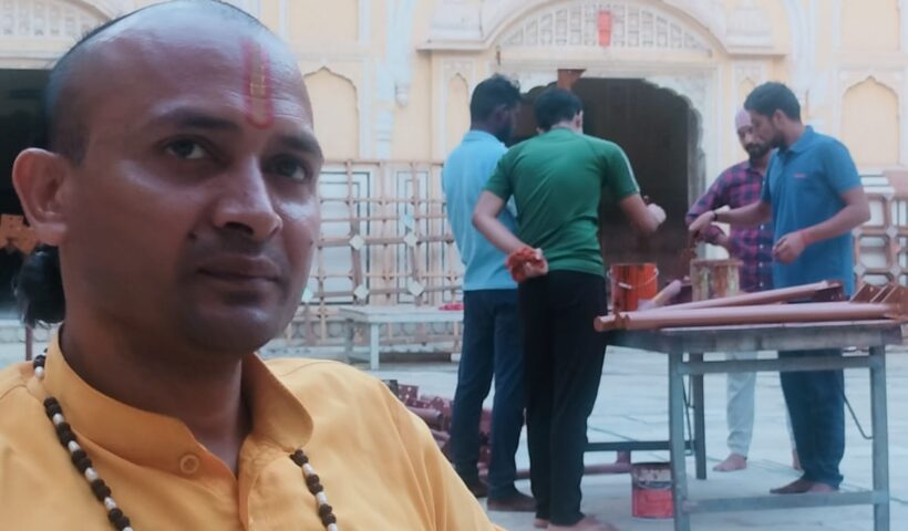 दिव्य ज्योति जागृती संस्थान द्वारा आगामी जन्माष्टमी महोत्सव की तैयारियां जोरों पर।