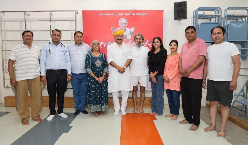 YogaPeace organized a massive blood donation camp