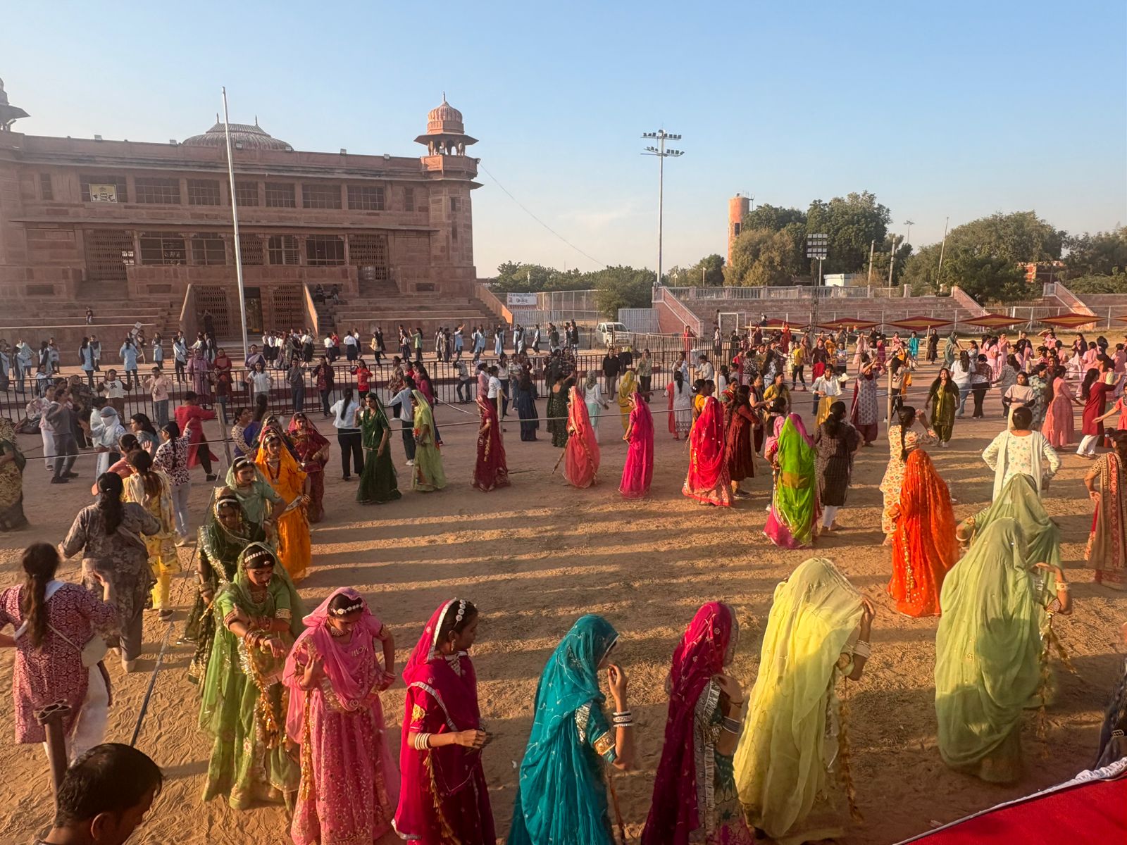 Ghoomar Festival on Wednesday Hundreds of women participants will dance together at Dr. Karni Singh Stadium