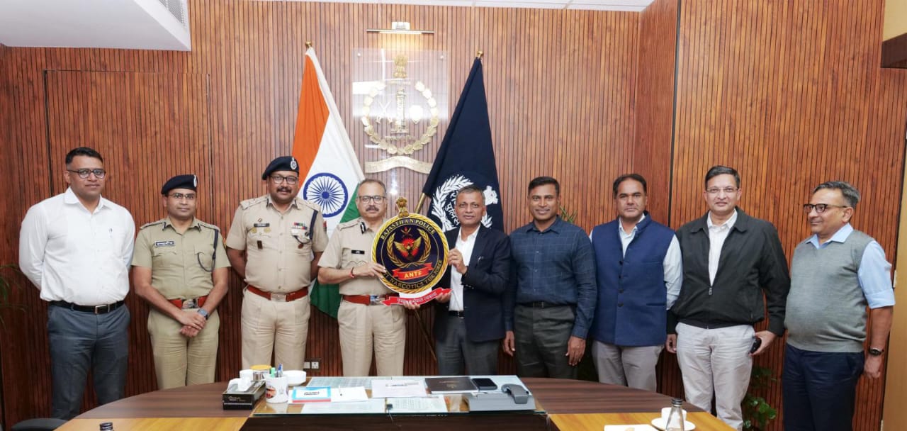 Logo of Anti Narcotics Task Force of Rajasthan Police launched