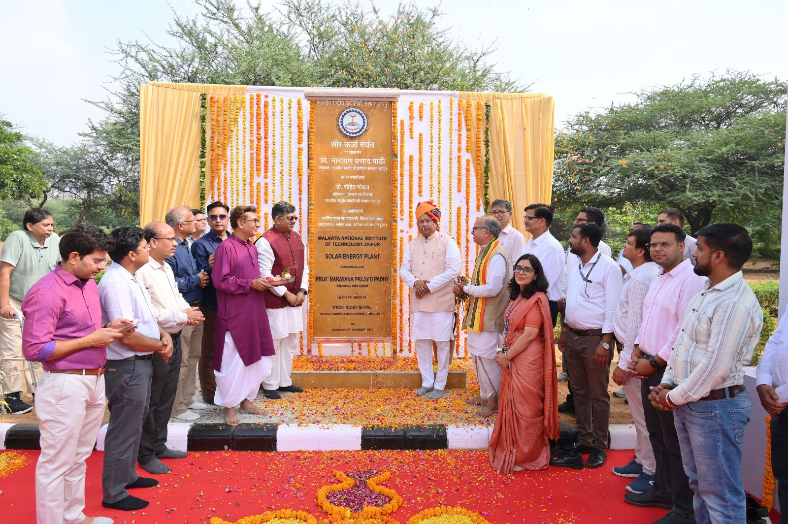 MNIT is meeting 70% of its energy demand from renewable energy resources Towards a Net-Zero Campus