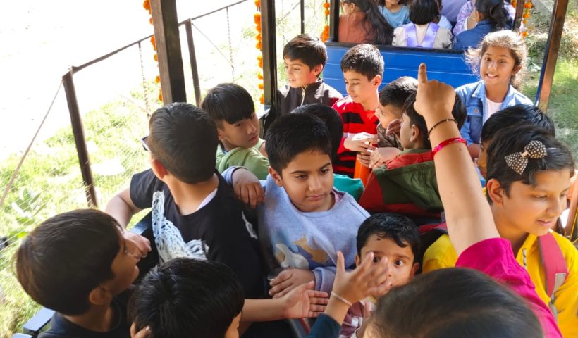 पब्लिक पार्क में टाॅय ट्रेन की पुनः शुरूआत