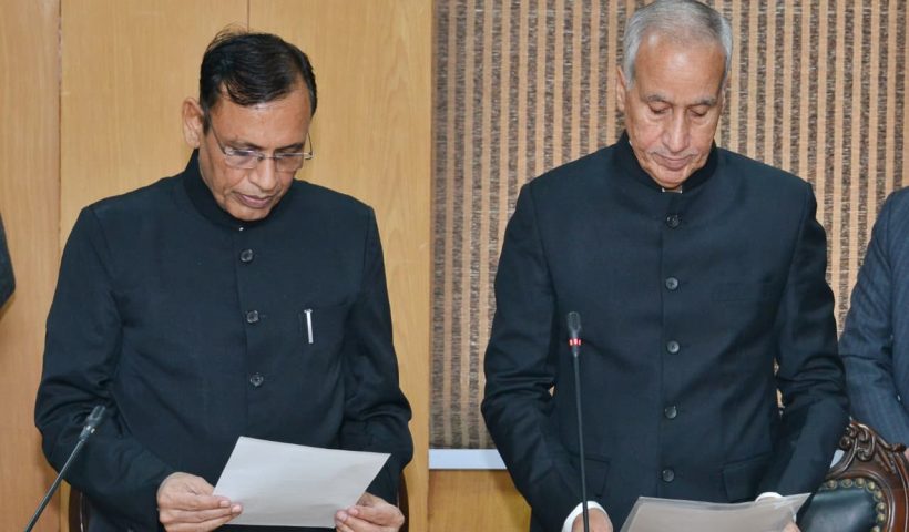 Sunil Sharma took the oath of office as the State Information Commissioner.