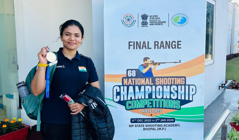 One more Gold medal for Manini Kaushik