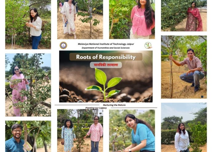 In keeping with the spirit of the MNIT Roots of Responsibility (RoR) initiative, Ek Ped Maa Ke Naam campaign, each tree is dedicated in the name of the participant's mother.