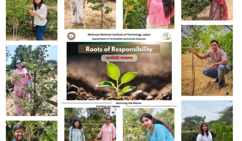 In keeping with the spirit of the MNIT Roots of Responsibility (RoR) initiative, Ek Ped Maa Ke Naam campaign, each tree is dedicated in the name of the participant's mother.