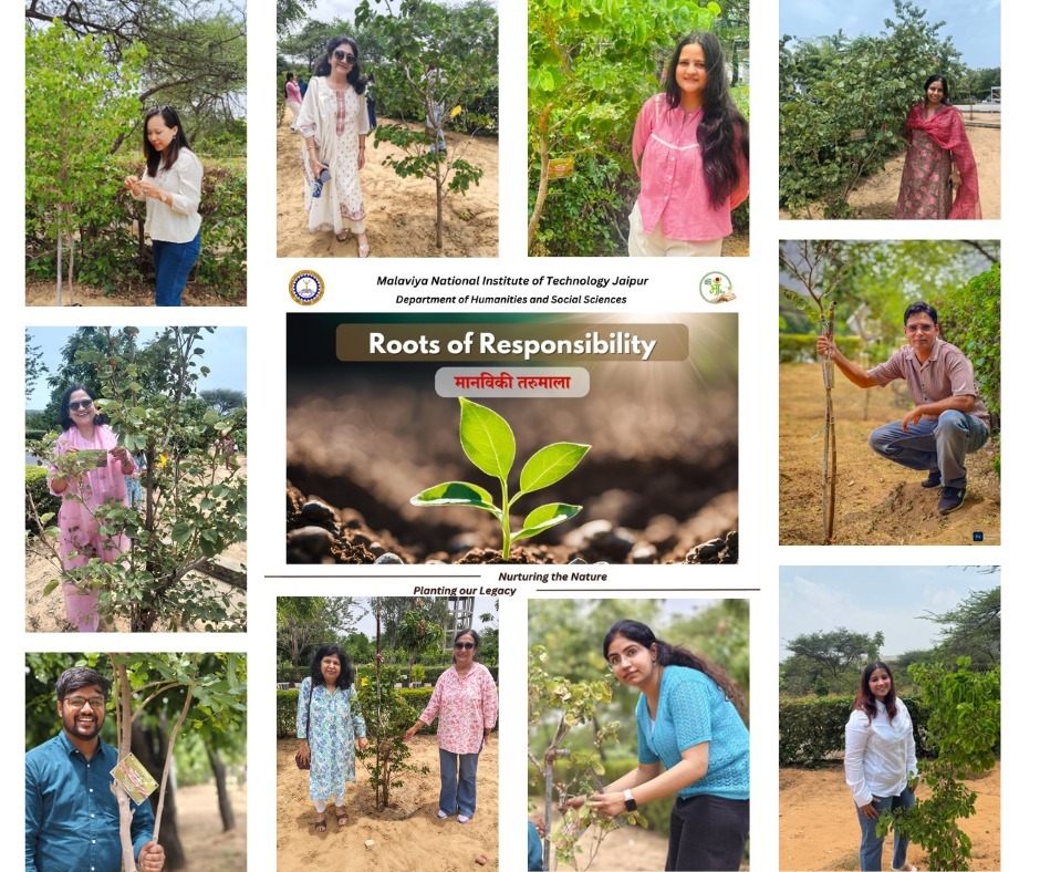 In keeping with the spirit of the MNIT Roots of Responsibility (RoR) initiative, Ek Ped Maa Ke Naam campaign, each tree is dedicated in the name of the participant's mother.