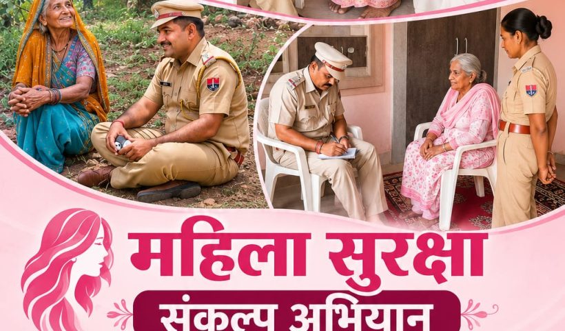 Under the 'Women Safety Resolution' campaign, Rajasthan Police has launched special public relations and security campaign across the state.