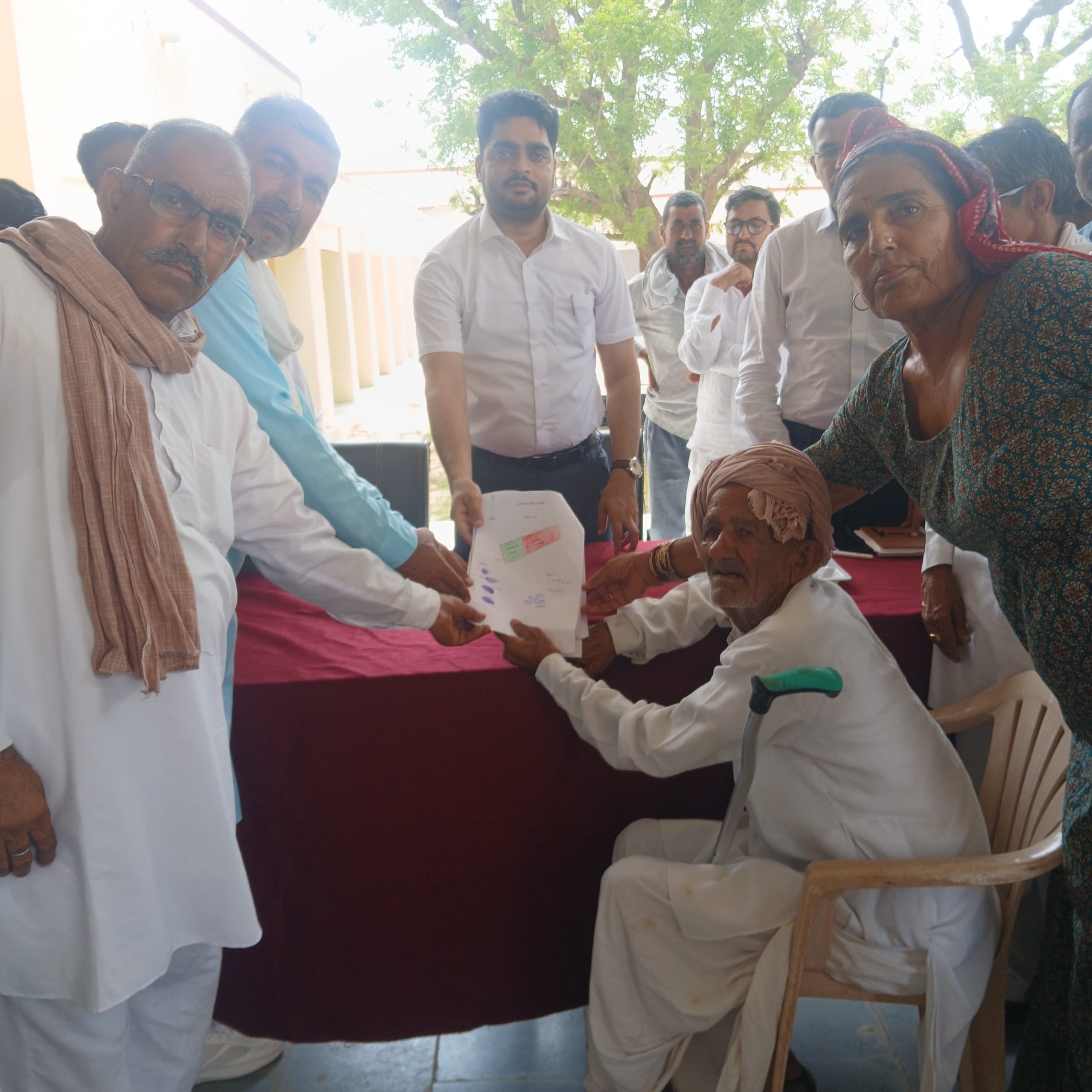पांच काश्तकारों का आपसी सहमति से हुआ विभाजन, वर्षों पुराने विवाद का शांतिपूर्ण समाधान