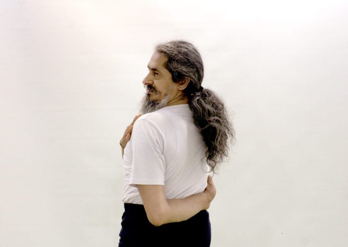 Kati Chakrasana for relief from back pain