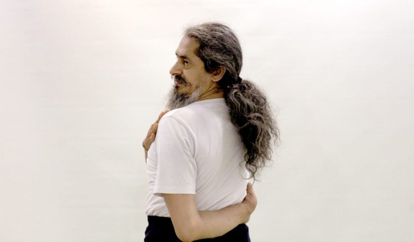 Kati Chakrasana for relief from back pain