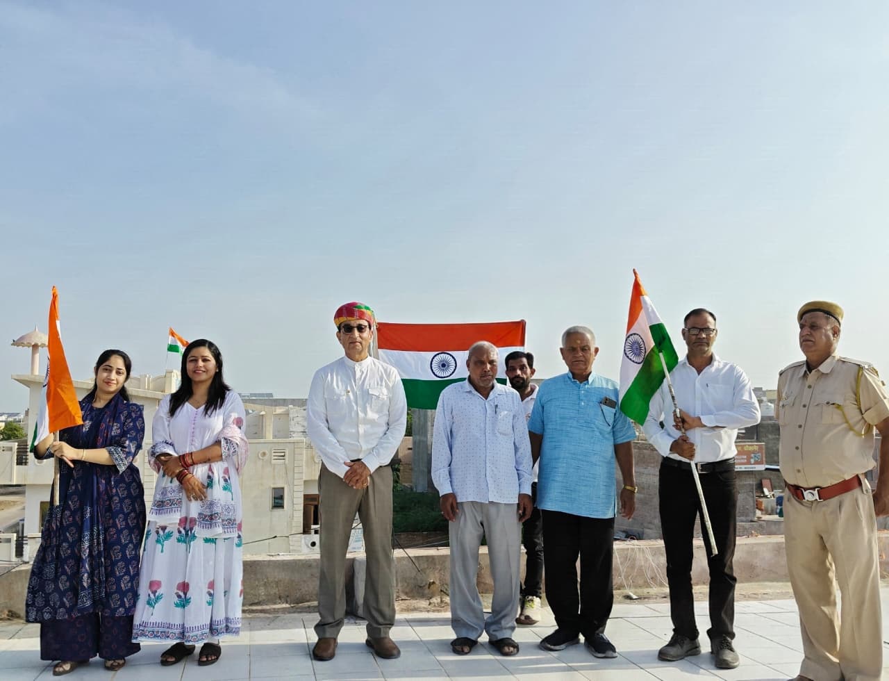 राजस्थानी भाषा अकादमी में स्वतंत्रता दिवस समारोह आयोजित