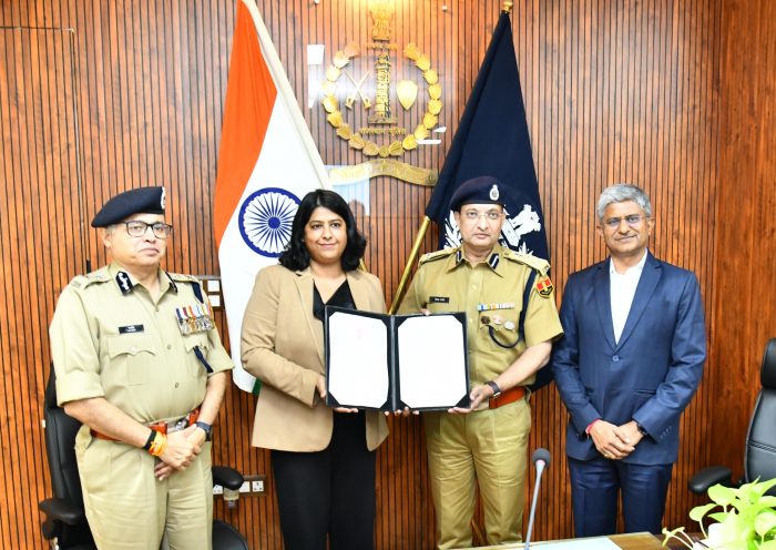 बीट पुलिसिंग को और प्रभावी एवं तकनीक आधारित बनाने के लिए बीपीएंडआरडी के साथ किया एमओयू