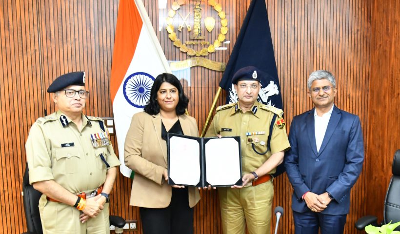 बीट पुलिसिंग को और प्रभावी एवं तकनीक आधारित बनाने के लिए बीपीएंडआरडी के साथ किया एमओयू